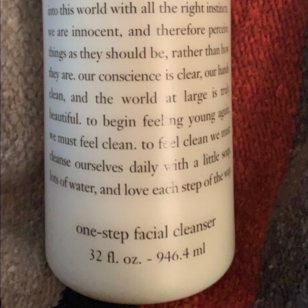 Philosophy- Purity facial cleanser 32oz